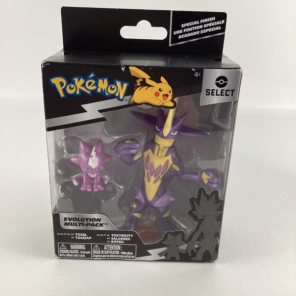 Pokemon Evolution Multi Pack Diamond Select Toxel Toxtricity Action Figures 2023 - Picture 1 of 6